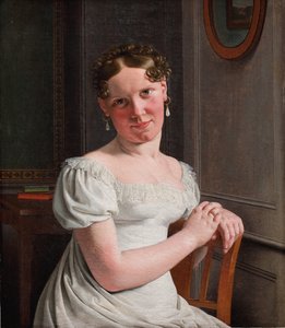 Julie Eckersberg, geb. Juel, die zweite Frau des Künstlers