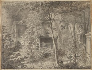 Molières Grab im Jardin Elysée des Petits Augustins, Paris, 10. Juni (1811)