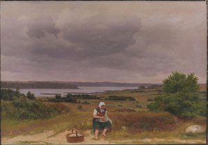 Blick auf den Furesø bei Rudersdal, Nordseeland