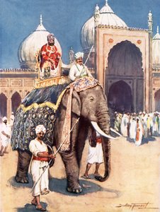 Die strahlende Schönheit der schönen Perlenmoschee von C. Dudley Tennant