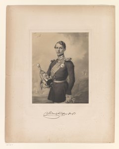 Porträt von Friedrich Karl, Prinz von Preußen von C. Fischer