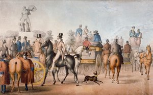 Der Park. Es war nachmittags halb fünf, ca. 1827 von C Henderson