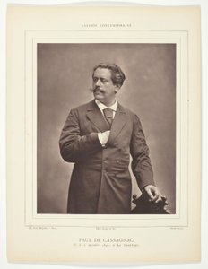 Paul de Cassagnac (französischer Schriftsteller und politischer Journalist, 1842-1904) von C. Klary