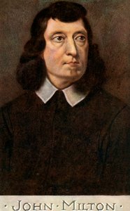 John Milton 1608-1674, englischer Dichter, frühes 20. Jahrhundert