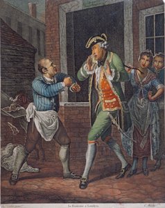 Le Francois a Londres, 1770 von C White