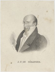 Porträt von Pierre-Jean de Béranger 1780-1857 von Cäcilie Brandt