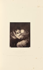 Mädchen mit Taube, von Greuze