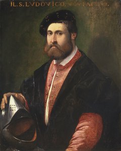 Porträt von Hauptmann Ludovico Vistarini von Callisto Piazza