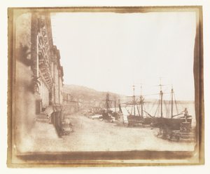 Ein Blick entlang der Marina-Wasserfront in Messina von Calvert Richard Jones