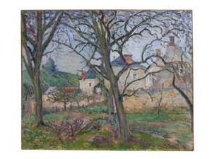 Der Garten von Maubuisson, Blick Richtung Küste Saint-Denis, Pontoise, 1876