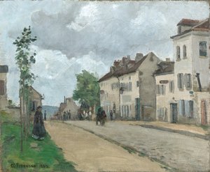 Straße in Pontoise (Rue de Gisors)