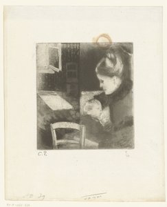 Stillende Frau