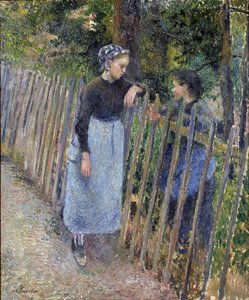 Gespräch von Camille Pissarro