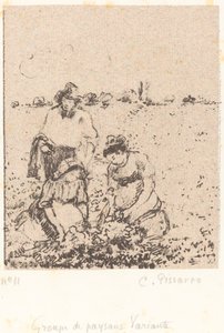 Groupe de paysans (Gruppe von Bauern), ca. 1899