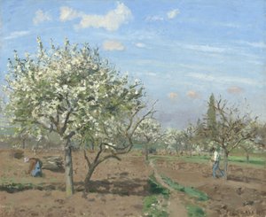 Blühender Obstgarten, Louveciennes