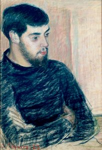 Porträt von Lucien Pissarro von Camille Pissarro