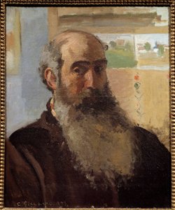 Selbstporträt von Camille Jacob Pissarro