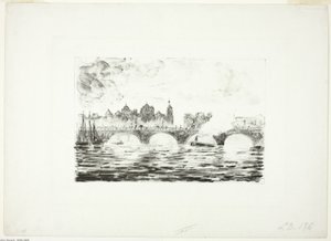Das Parlament, London von Camille Pissarro