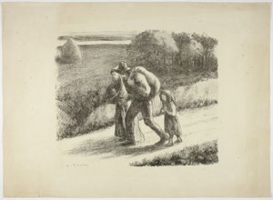 Die Vagabunden von Camille Pissarro