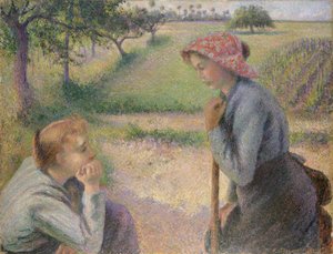 Zwei junge Bäuerinnen, 1891-92