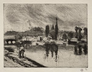Ansicht von Rouen