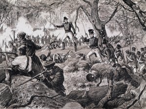 Die Schlacht von Chateauguay, 26. Oktober 1813