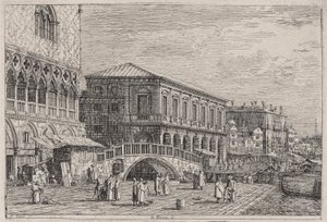 Das Gefängnis. V. (Venedig), aus der Serie Vedute (Ansichten)