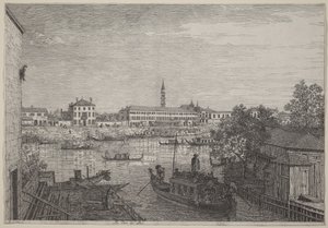 Ale Porte del Dolo von Canaletto