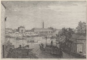 Am Hafen von Dolo, ca. 1735-1746