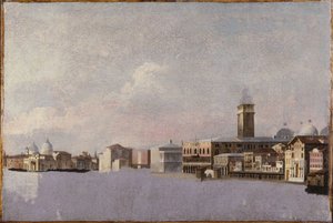 Eingang zum Canal Grande, Venedig von Canaletto