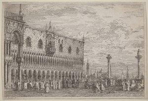 La Piera del Bando. V. von Canaletto