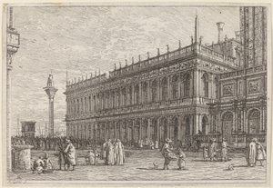Die Bibliothek. V. von Canaletto