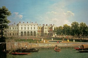 Altes Somerset House vom Fluss Thames