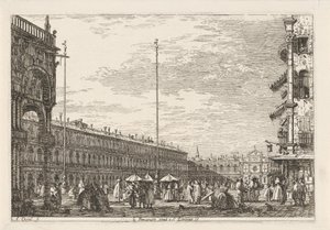 Piazza San Marco (Gesichter auf bestehende und erfundene Orte)
