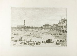 Prà della Valle, aus Vedute von Canaletto