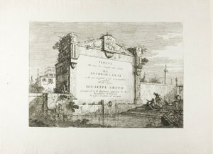 Titelseite, aus Vedute von Canaletto