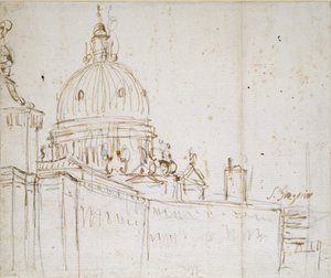 Venedig: Die Dogana di Mare und S. Maria della Salute, Mitte des 18. Jahrhunderts