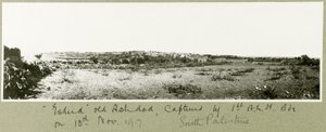 Esdud, das alte Aschdod, erobert von der 1. A.L.H. Brigade am 13. November 1917