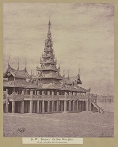 Nr. 77. Amerapoora. Der Wasserpalast des Königs
