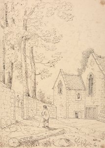 Crewkerne Abbey, 24. Mai 1833 von Capt. Thomas Hastings
