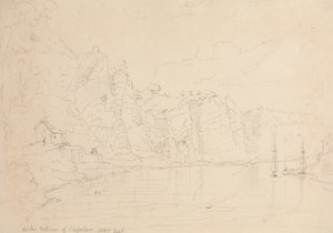 Eingang von Chepstow, September 1845 von Capt. Thomas Hastings