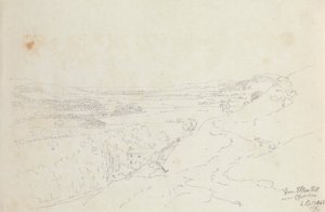Von Elton Hill in der Nähe von Clevedon, 6. September 1845 von Capt. Thomas Hastings