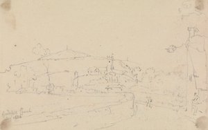 Godshill Kirche, August 1826
