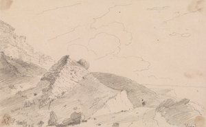 In der Nähe von Blackgang Chine, Isle of Wight von Capt. Thomas Hastings