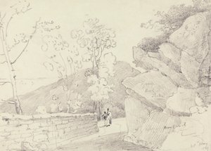 In der Nähe von Bonchurch, Isle of Wight, 28. Mai 1829 von Capt. Thomas Hastings