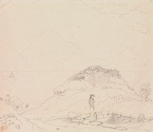 Am Strand in der Nähe von Sandrock, 13. August 1829 von Capt. Thomas Hastings