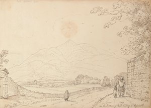 Auf der Killarney Road zum Ross Castle, 4. September 1841 von Capt. Thomas Hastings