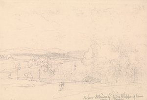 Fluss Medina von Whippingham bei East Cowes