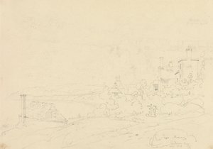 Sandown Bay, Isle of Wight, August 1828 von Capt. Thomas Hastings
