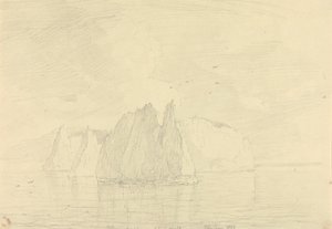 Die Nadeln, Isle of Wight von Capt. Thomas Hastings